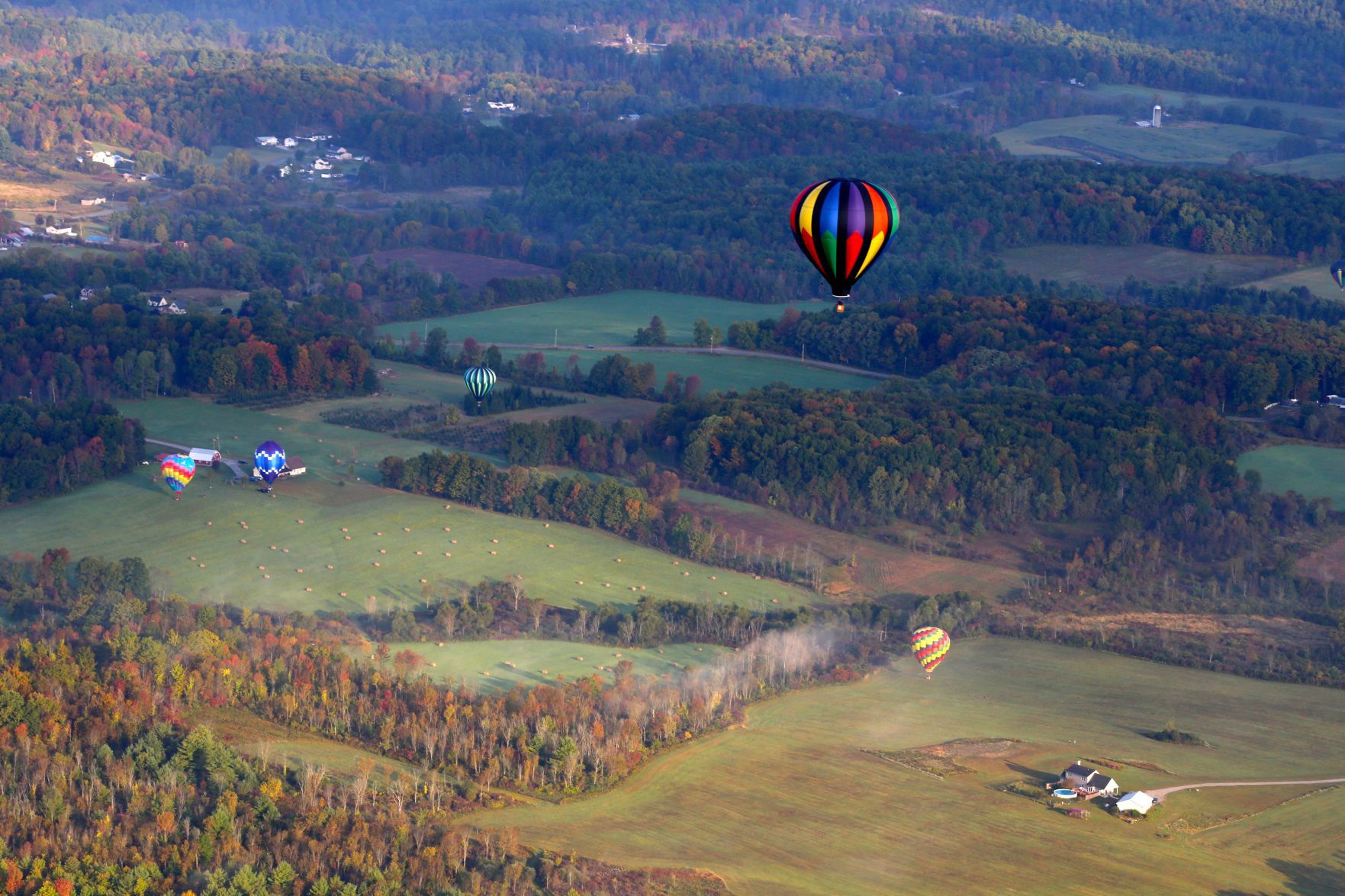 Adirondack Balloon Festival, Sunday morning